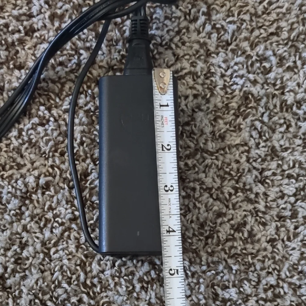 Dell Black Power Adapter with Cord